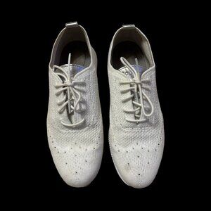 Cole Haan Zerogrand Wingtip Oxford- womens, white size 8.5